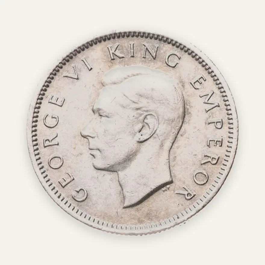 Новая Зеландия 6 пенсов (pence) 1947, реверс