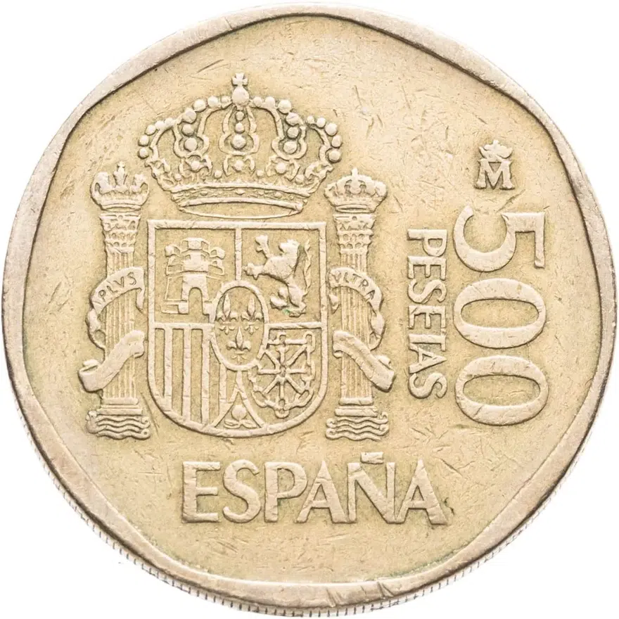 Испания 500 песет (pesetas) 1988, аверс