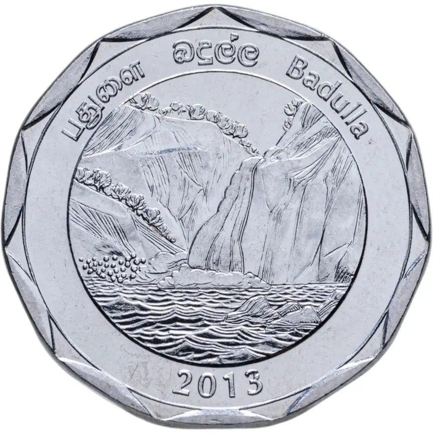 Шри Ланка 10 рупий (rupee) 2013 Округа Шри-Ланки - Бадулла, аверс
