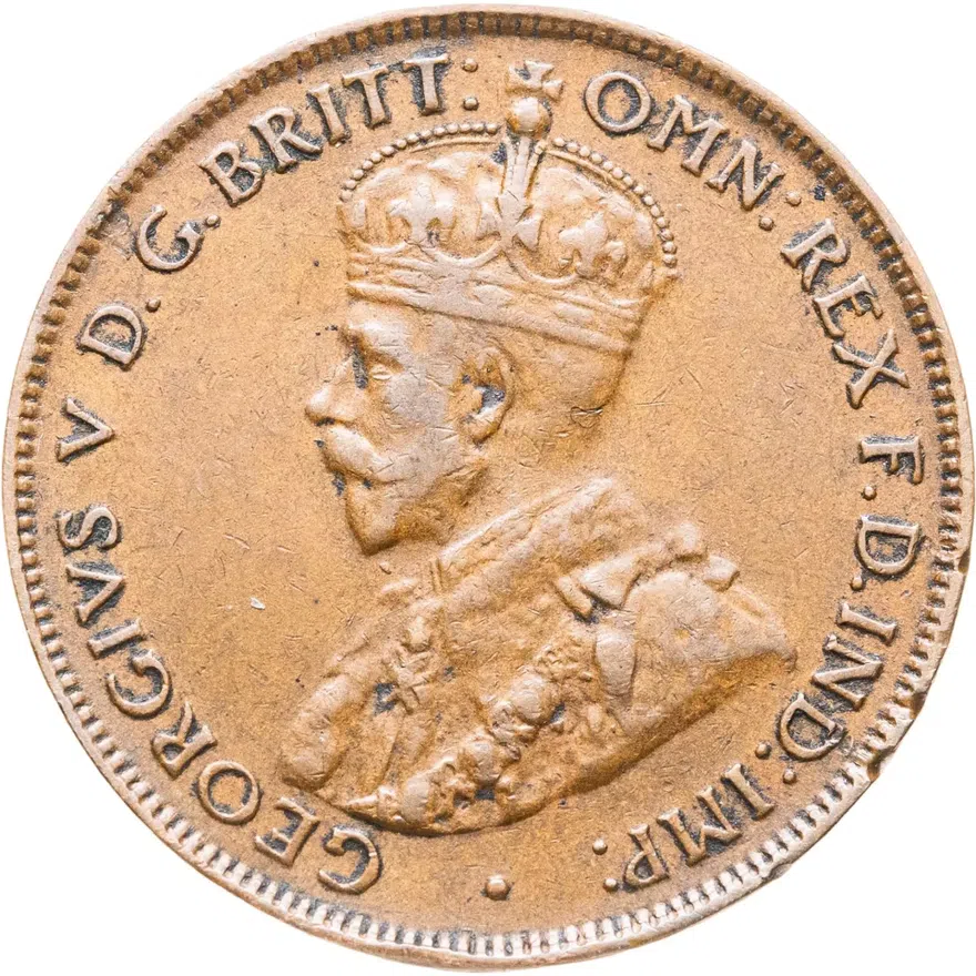 Австралия 1/2 пенни (penny) 1932