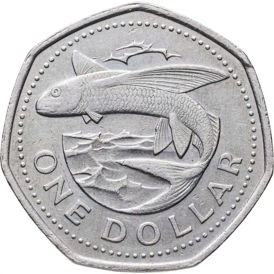 Барбадос 1 доллар (dollar) 2005