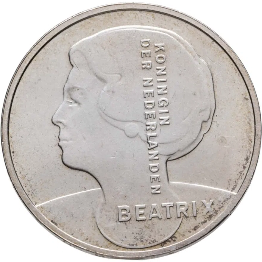Нидерланды 10 гульденов (gulden) 1996  Ян Стен, реверс