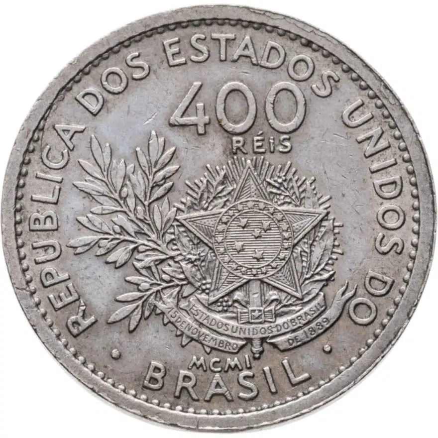Бразилия 400 рейс (reis) 1901
