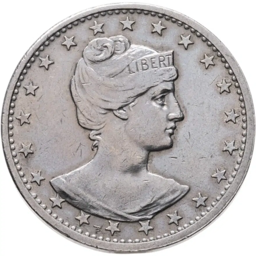 Бразилия 400 рейс (reis) 1901, реверс