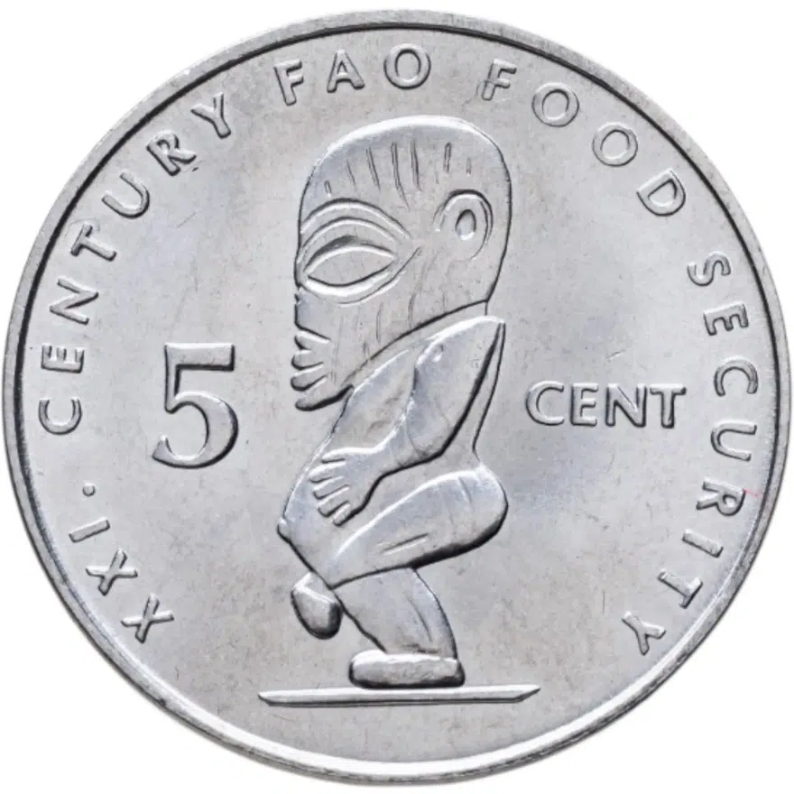 Острова Кука 5 центов (cent) 2000  FAO (ФАО)