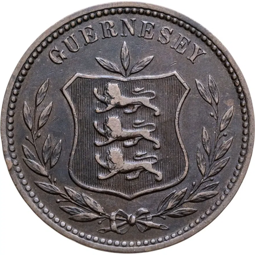 Гернси 8 дублей (doubles) 1910