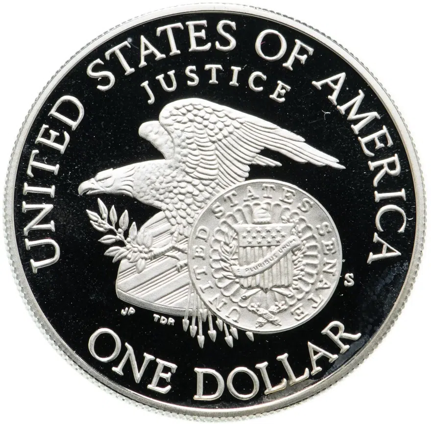 США 1 доллар (dollar) 1998 S Robert F. Kennedy (Роберт Кеннеди), реверс