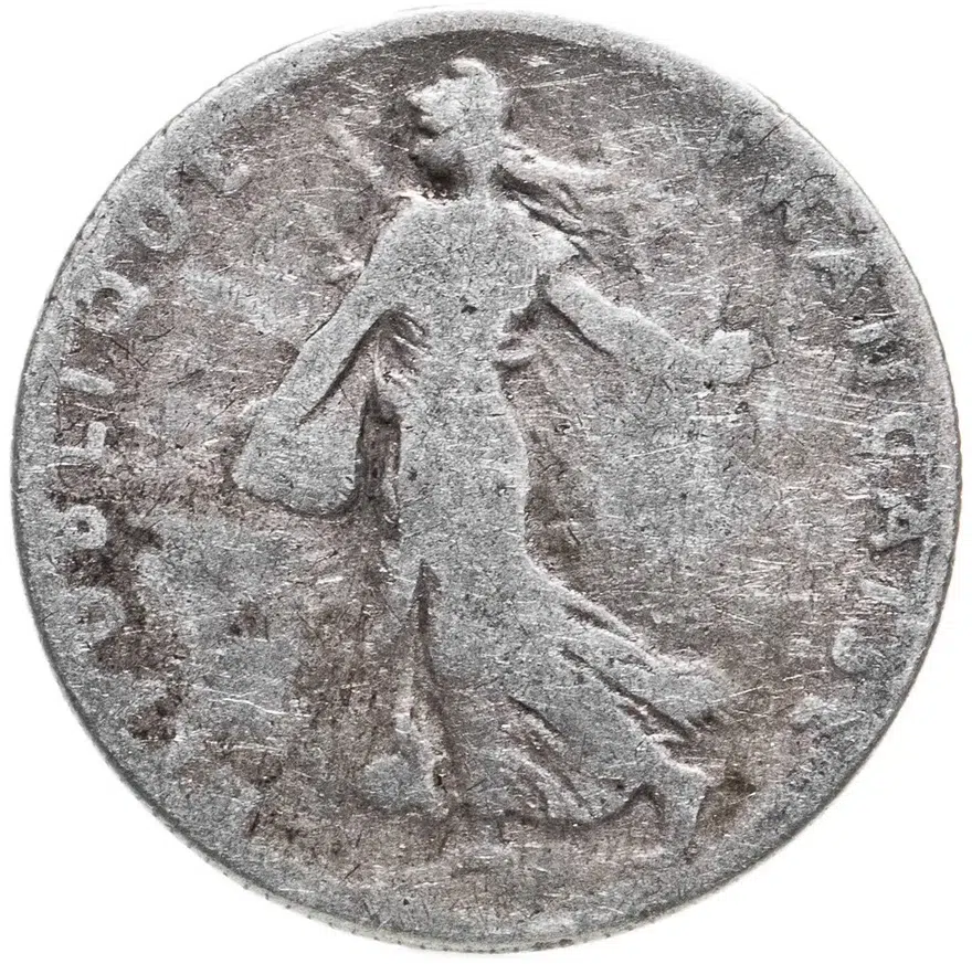 Франция 50 сантимов (centimes) 1901