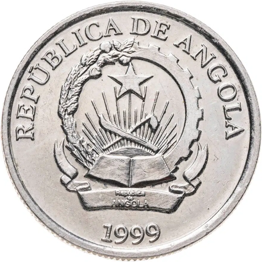 Ангола 2 кванзы (kwanzas) 1999, реверс