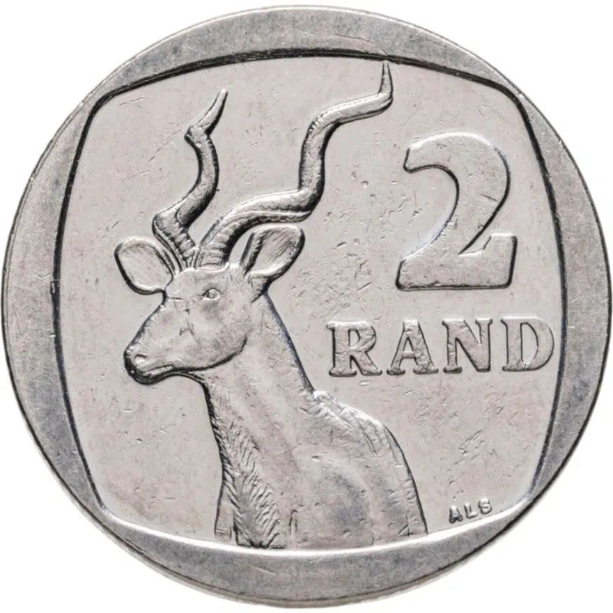ЮАР 2 ранда (рэнда, rand) 2012