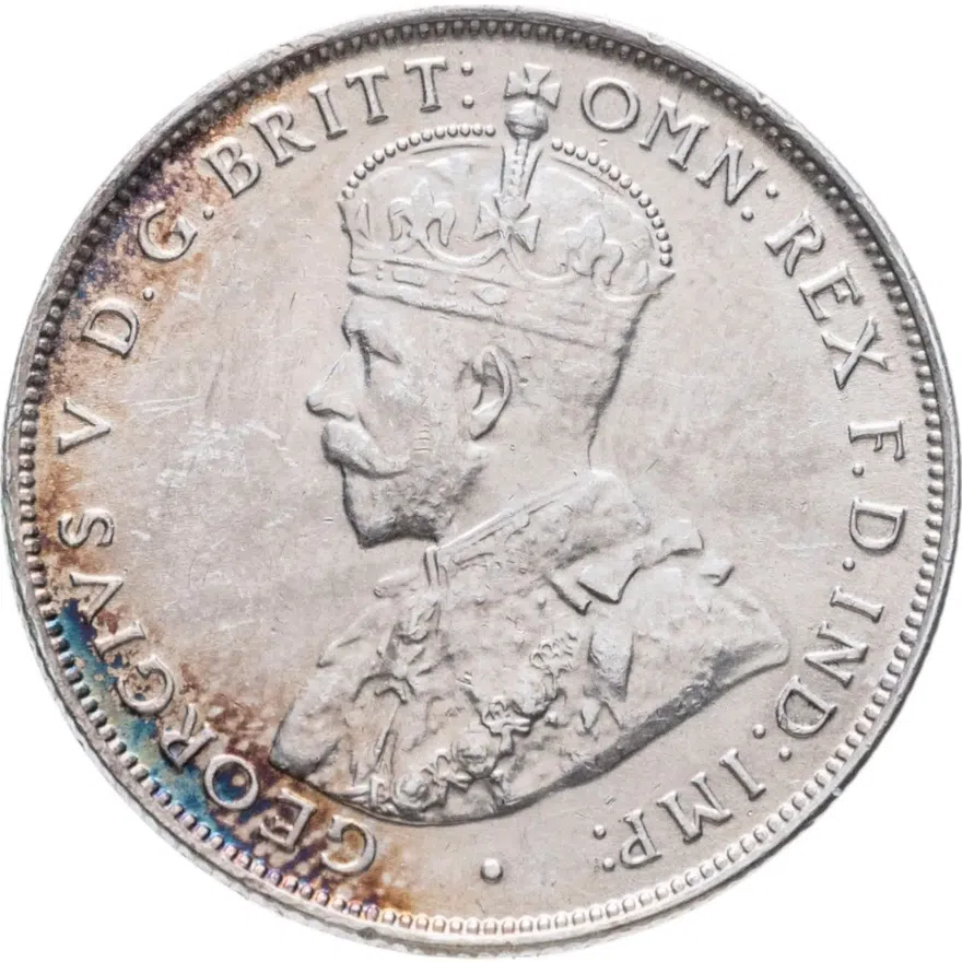 Британская Западная Африка 2 шиллинга (shillings) 1917, реверс