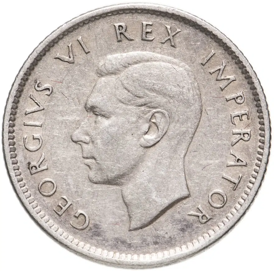 ЮАР 6 пенсов (pence) 1937, реверс