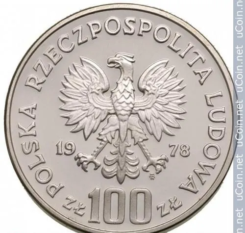Польша 100 злотых (zlotych) 1978  Охрана окружающей среды - Лось