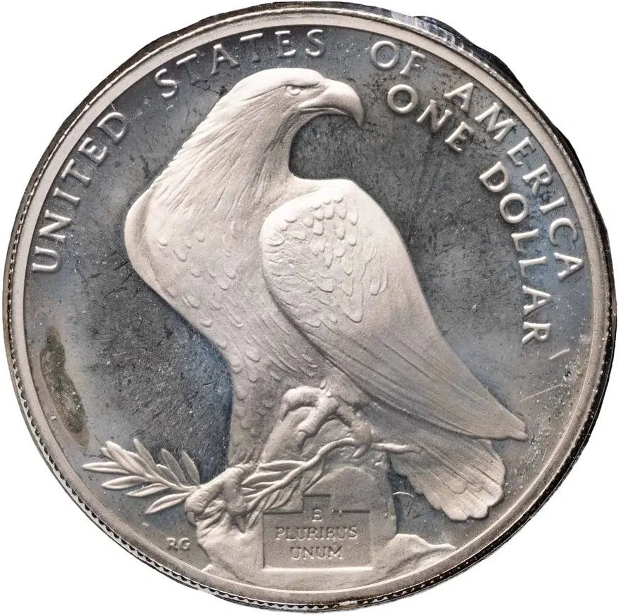 США 1 доллар (dollar) 1984 S XXIII летние Олимпийские Игры 1984 в Лос-Анджелесе знак монетного двора "S" - Сан-Франциско