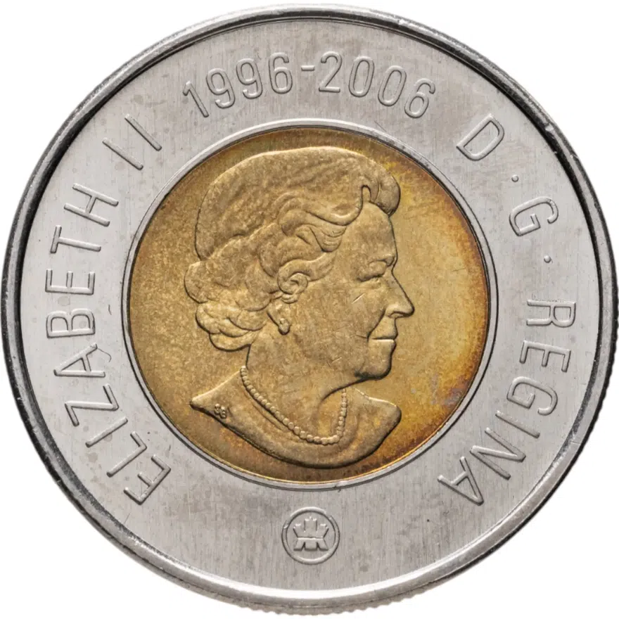 Канада 2 доллара (dollars) 2006 10 лет с начала чекана монет 2 доллара