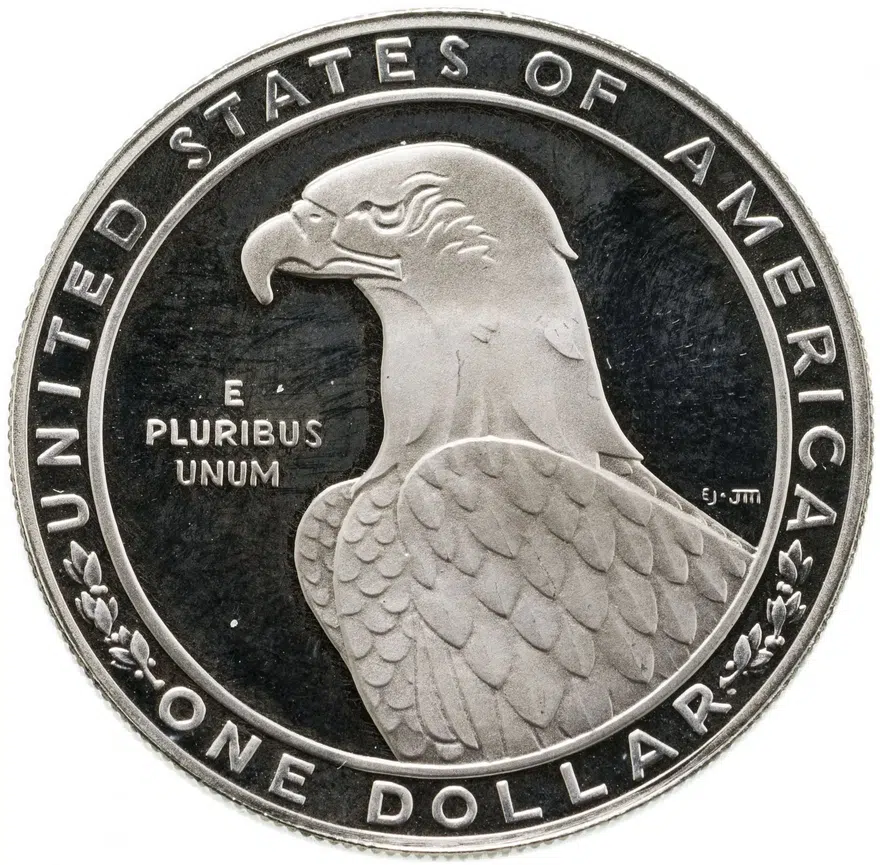 США 1 доллар (dollar) 1983 S "XXIII летние Олимпийские Игры - Дискобол"