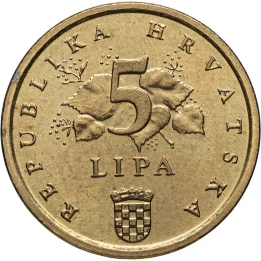 Хорватия 5 лип (lipa) 1996 XXVI летние Олимпийские Игры, Атланта 1996, реверс