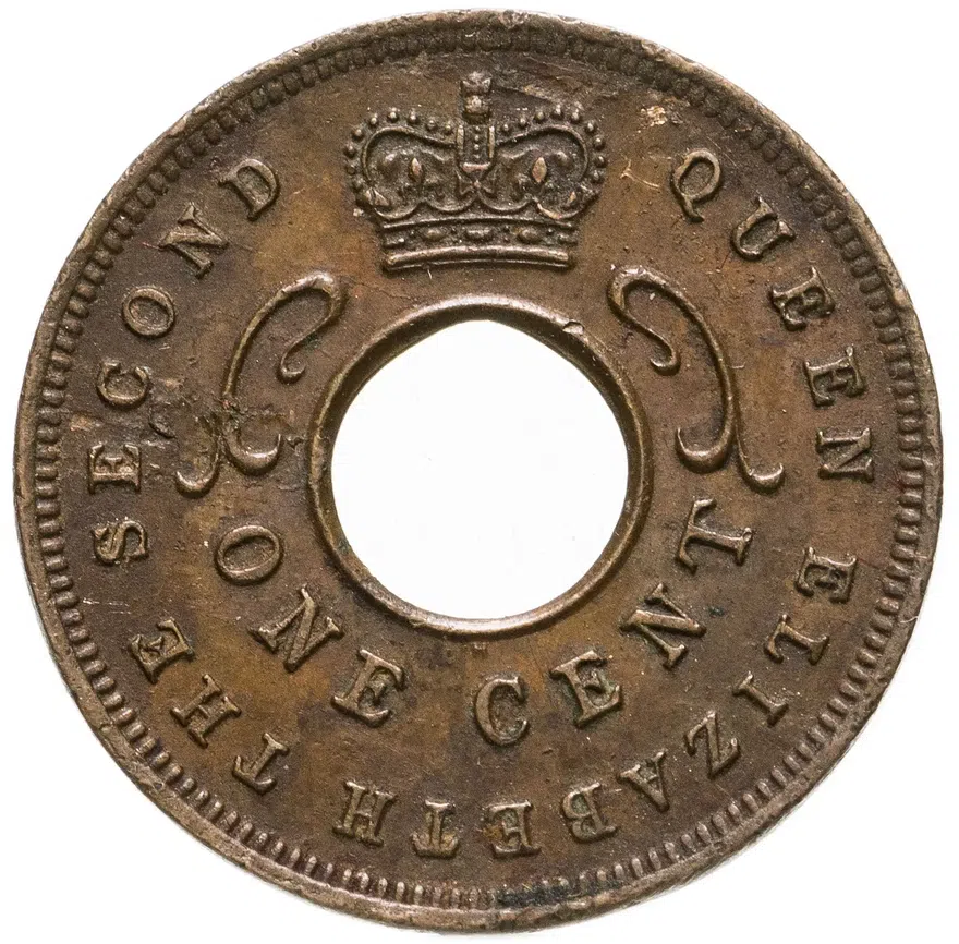 Британская Восточная Африка 1 цент (cent) 1957