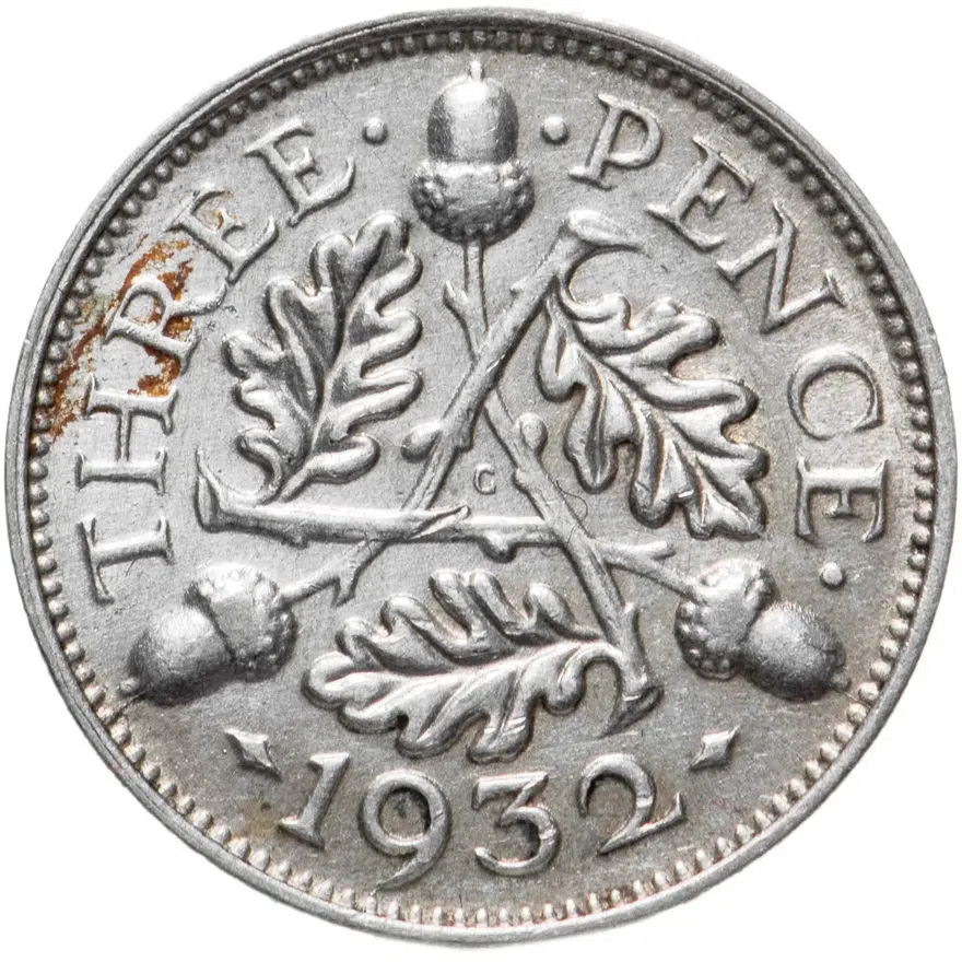 Великобритания 3 пенса 1932