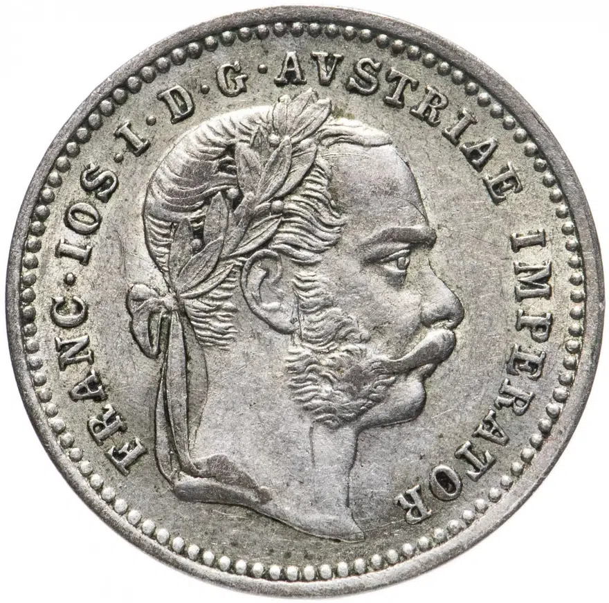 Австрия 10 крейцеров 1872