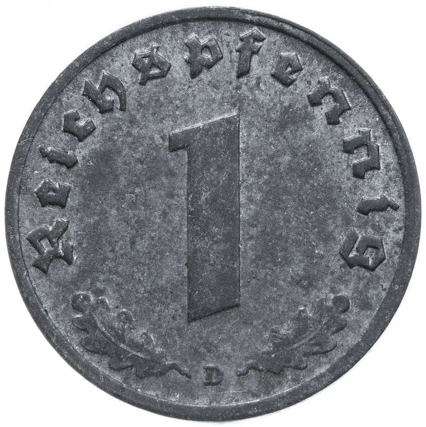 Германия (Третий рейх) 1 рейхспфенниг (reichspfennig) 1940 А