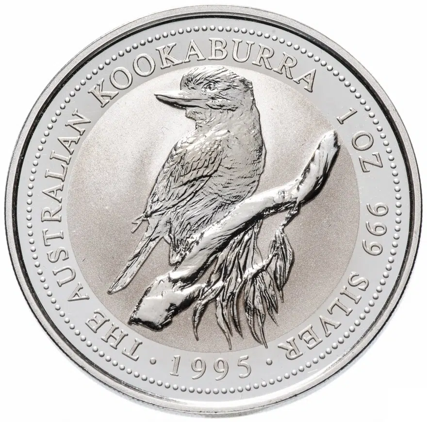 Австралия 1 доллар 1995 "Австралийская Кукабарра"