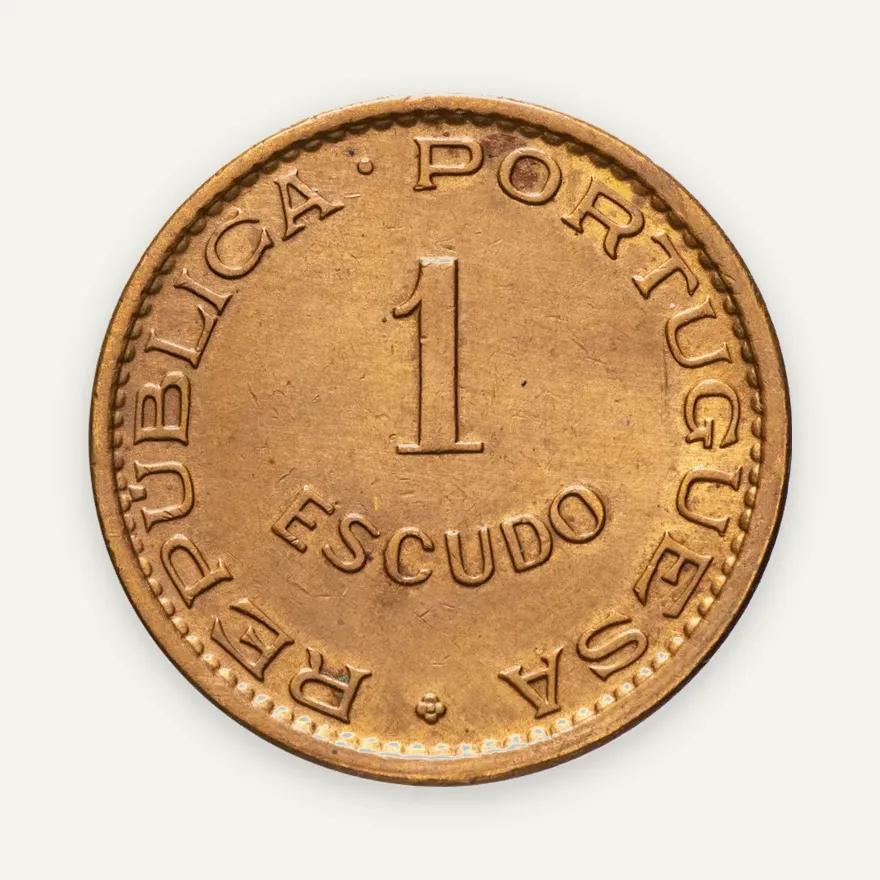 Ангола 1 эскудо (escudo) 1974, реверс