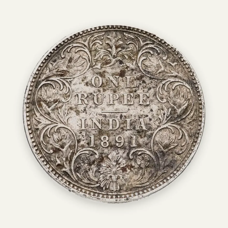 Индия (Британская) 1 рупия (rupee) 1891