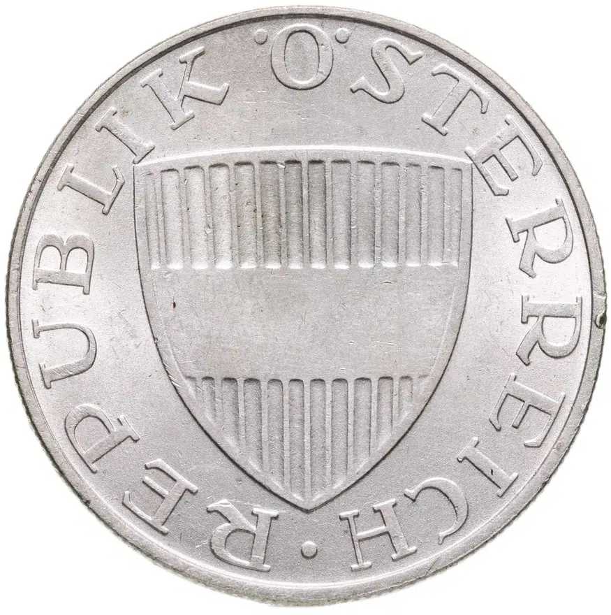 Австрия 10 шиллингов (shillings) 1972