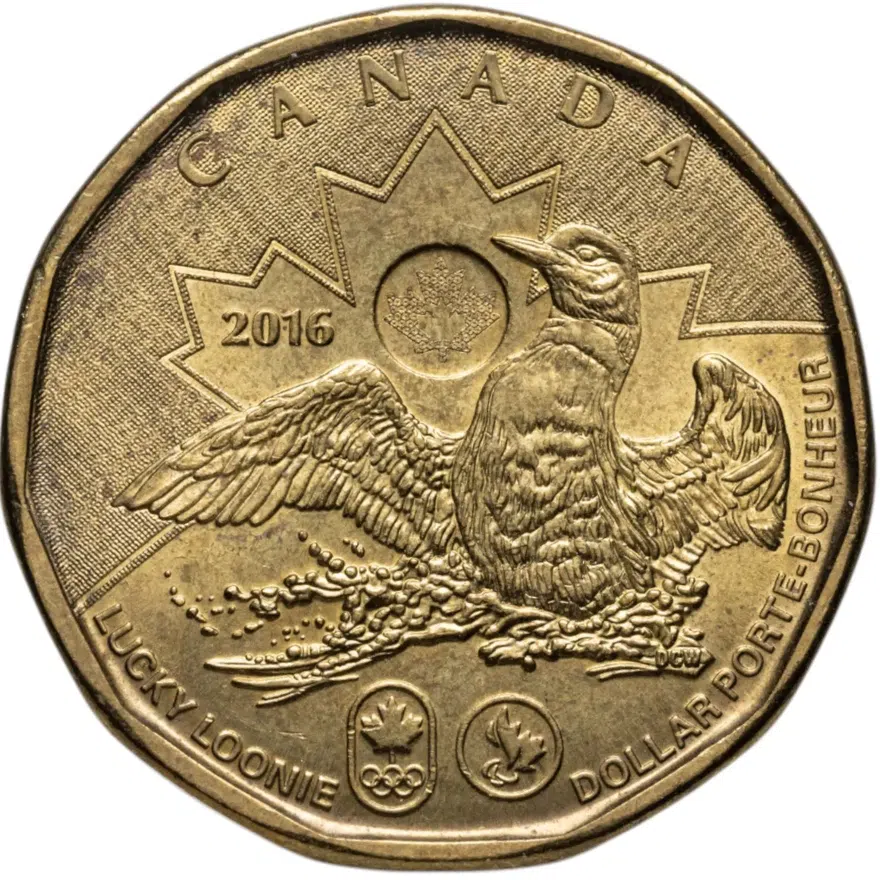 Канада 1 доллар 2016 "XXXI летние Олимпийские Игры, Рио-Де-Жанейро 2016"