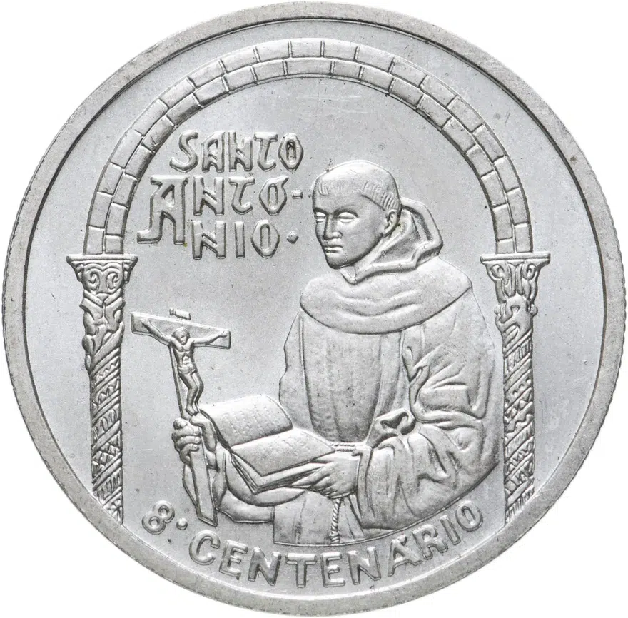 Португалия 500 эскудо (escudos) 1995   "800 лет со дня рождения Святого Антония"