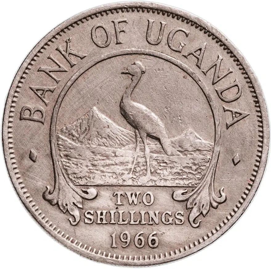 Уганда 2 шиллинга (shillings) 1966