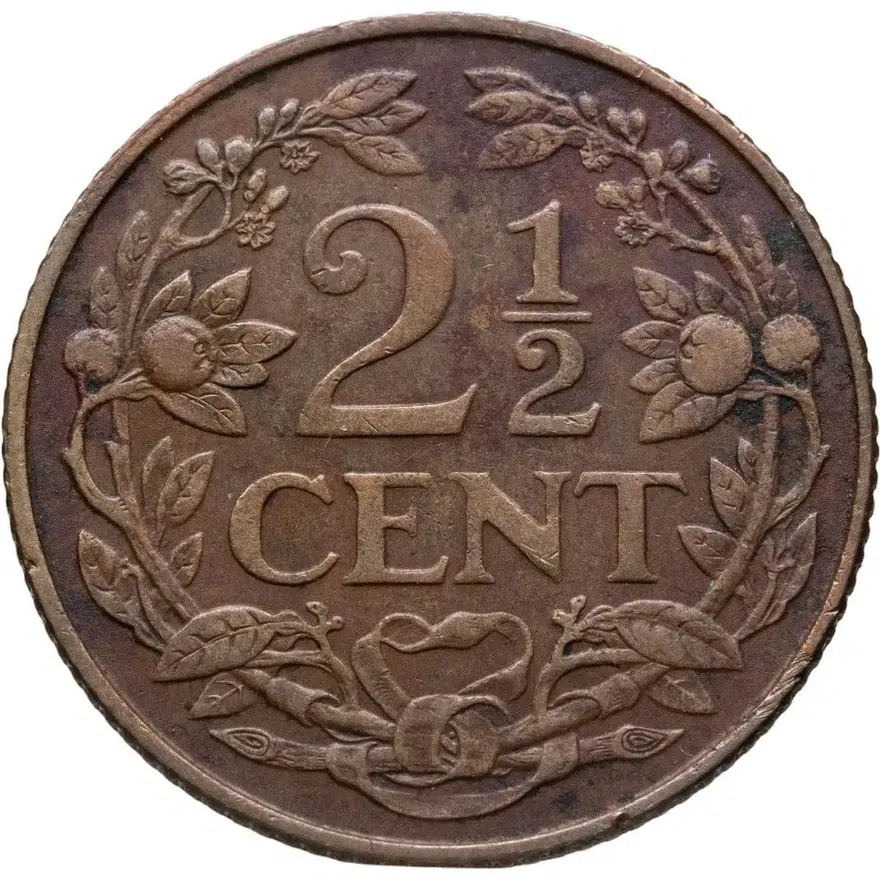 Нидерландские Антильские острова 2 1/2 цента (cent) 1956