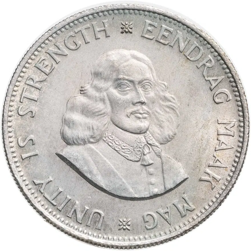 ЮАР 20 центов (cents) 1963, аверс