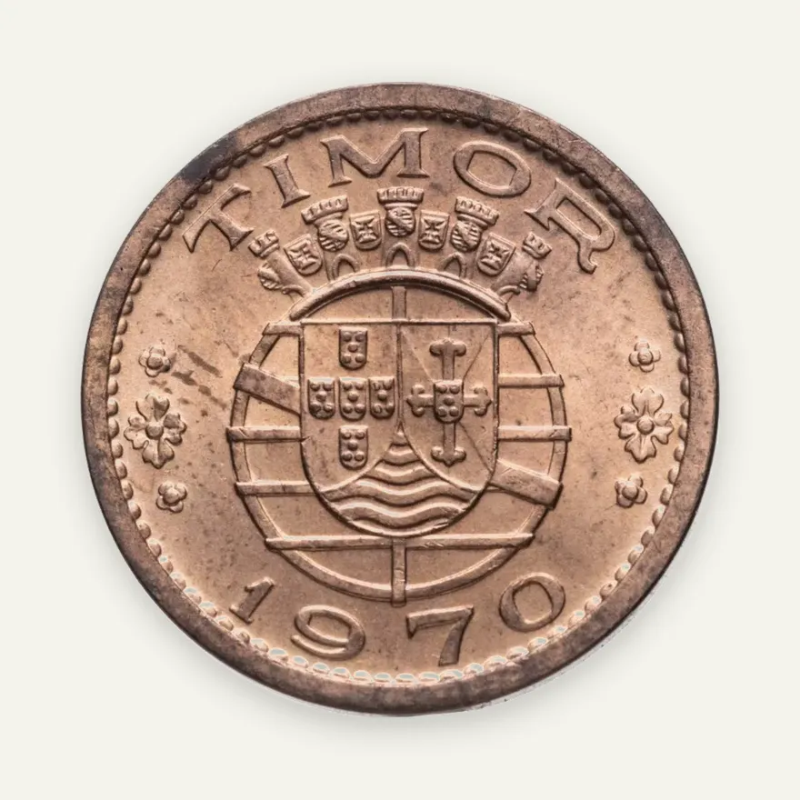 Португальский Тимор 50 сентаво (centavos) 1970, реверс