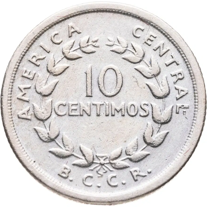 Коста-Рика 10 сентимо (centimos) 1951