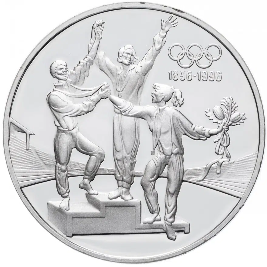 Австралия 20 долларов (dollars) 1993 "100 лет Олимпийским играм"