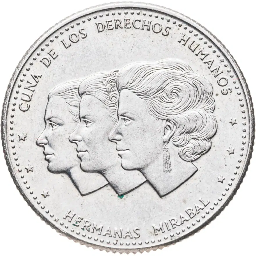 Доминикана 25 сентаво (centavos) 1986