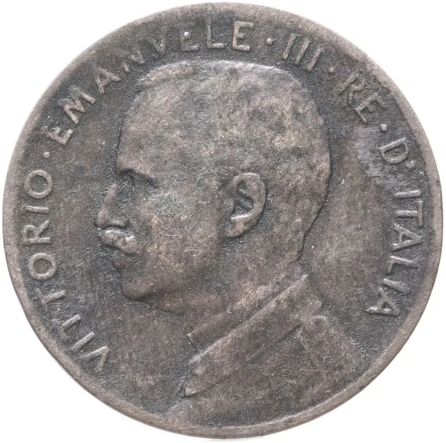 Италия 2 чентезимо (centesimi) 1911