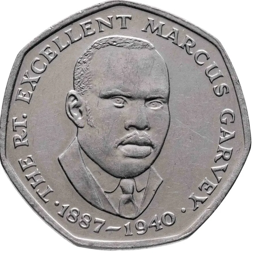 Ямайка 25 центов (cents) 1992