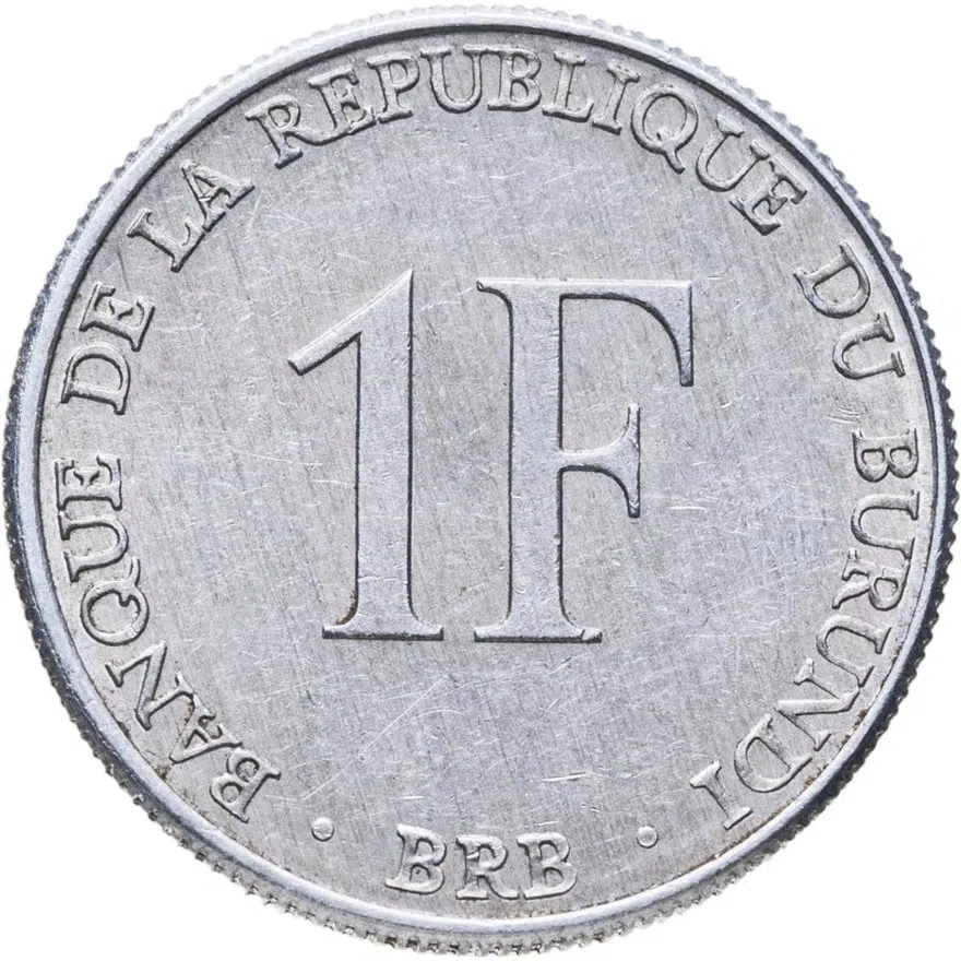 Бурунди 1 франк (franc) 1980