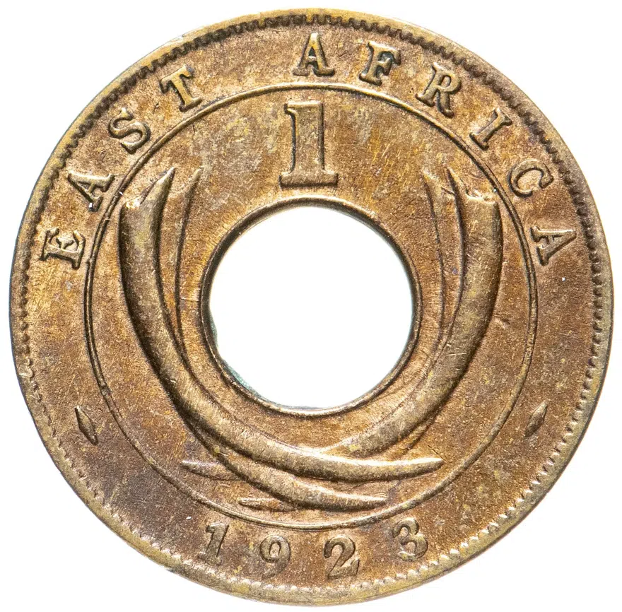 Британская Восточная Африка 1 цент (cent) 1923