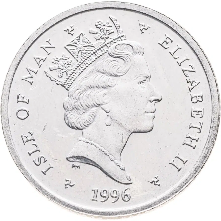 Остров Мэн 10 пенсов (pence) 1996