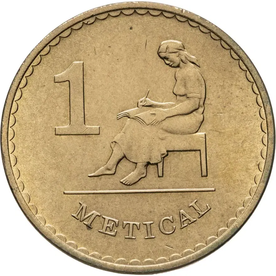 Мозамбик 1 метикал (metical) 1980