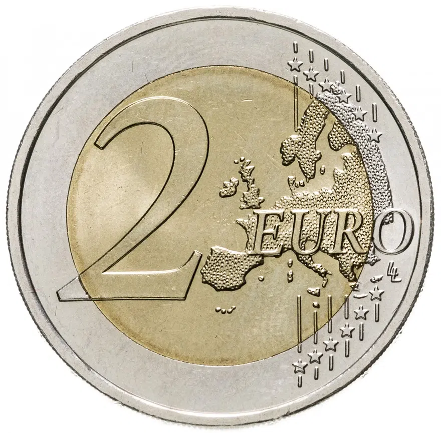 Латвия 2 евро 2014, реверс
