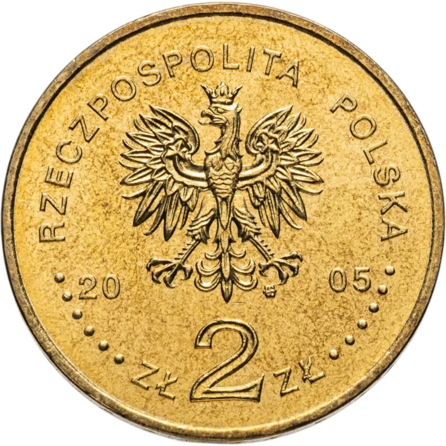 Польша 2 злотых (zlote) 2005  Польские Короли - Станислав II Август Понятовский (1764-1795), реверс