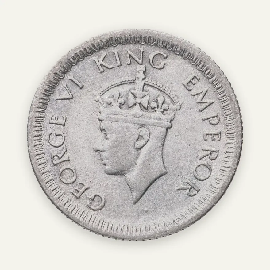 Индия (Британская) 1/4 рупии (rupee) 1942