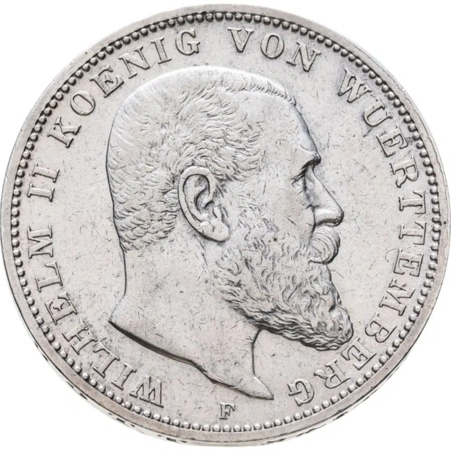 Германия (Империя) 3 марки (mark) 1909