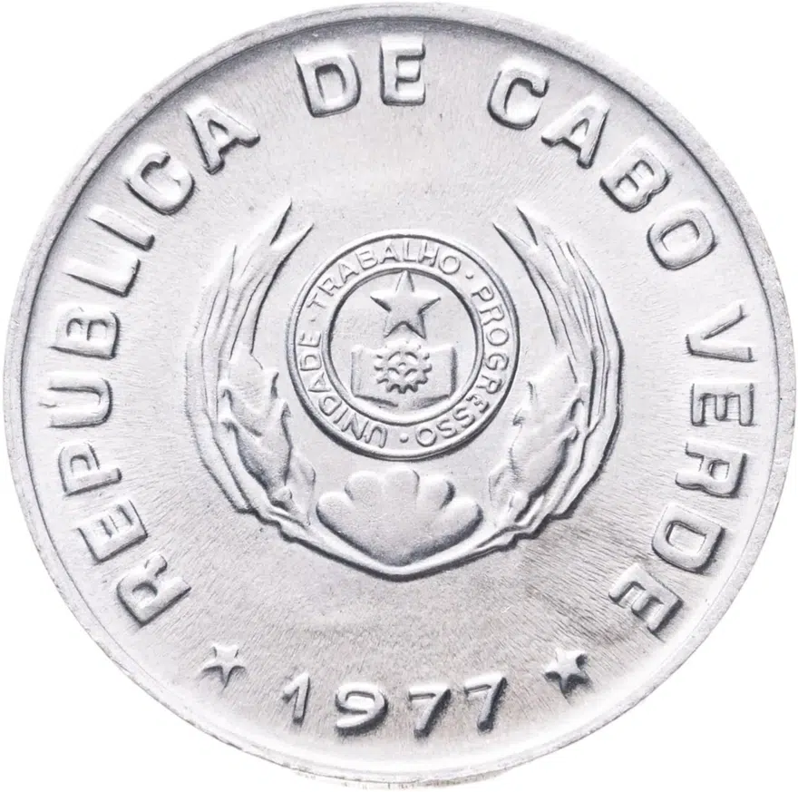 Кабо-Верде 50 сентаво (centavos) 1977, реверс