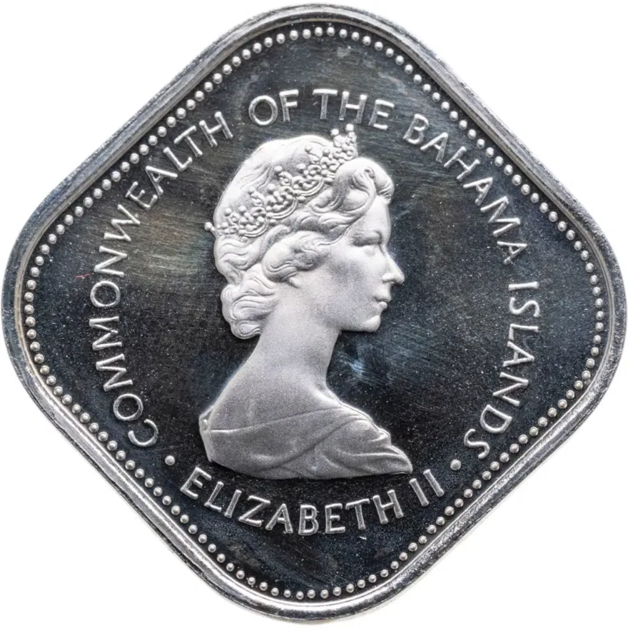 Багамы 15 центов (cents) 1973, реверс